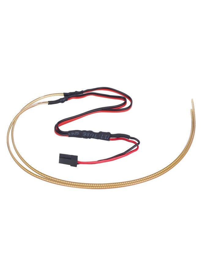 RCJUMPANT RC LED Strip Lights for TRX4M SCX24 1/24 1/18 Crawlers - Flexible, Cuttable- Easy Installation with Cable Ties (Blue) - Image 1